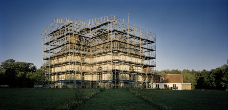 échafaudage Pavillon Muette Maisons-Laffite Esprimm