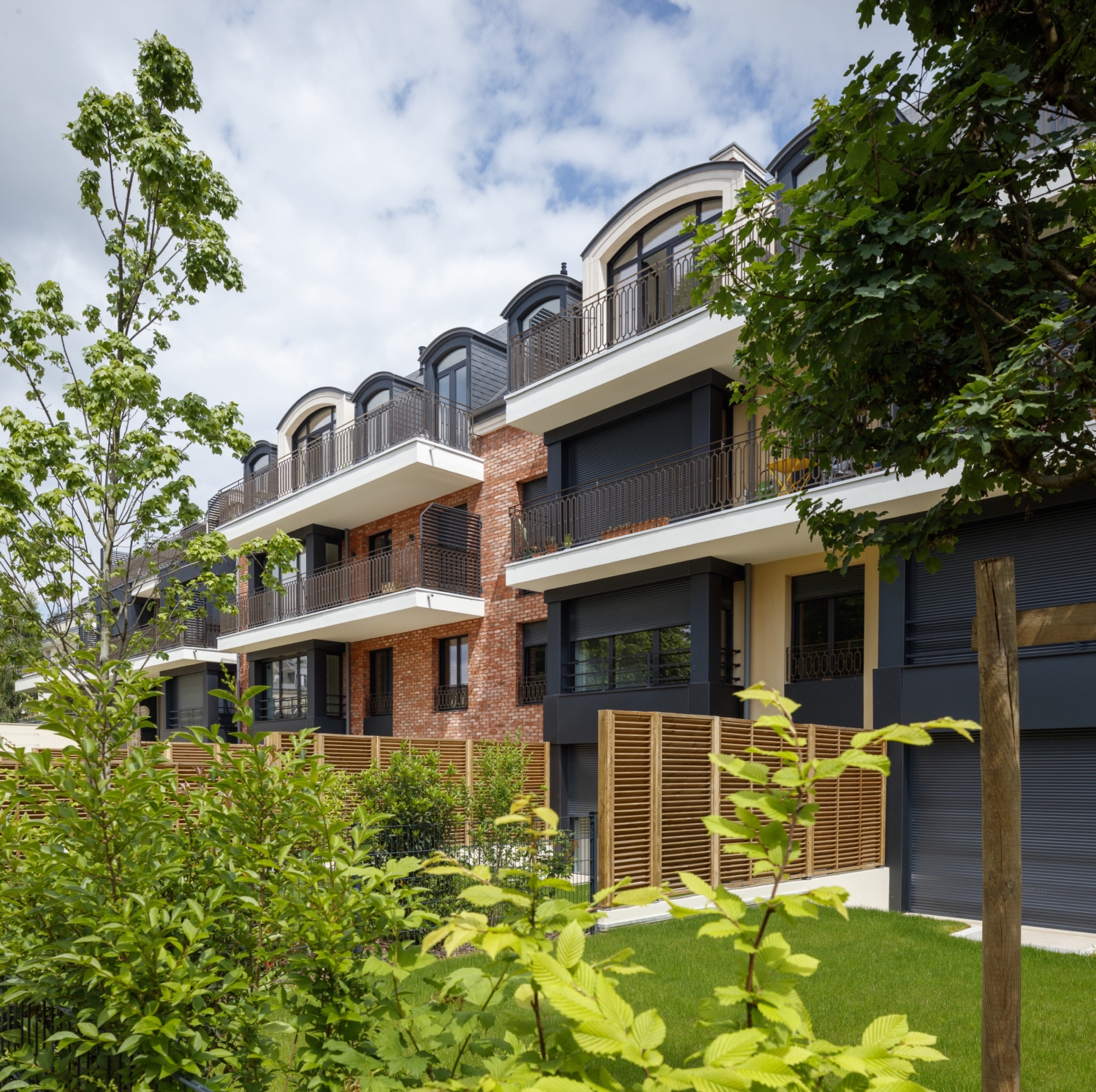 façade La Demeure du Parc à Versailles - projet Esprimm
