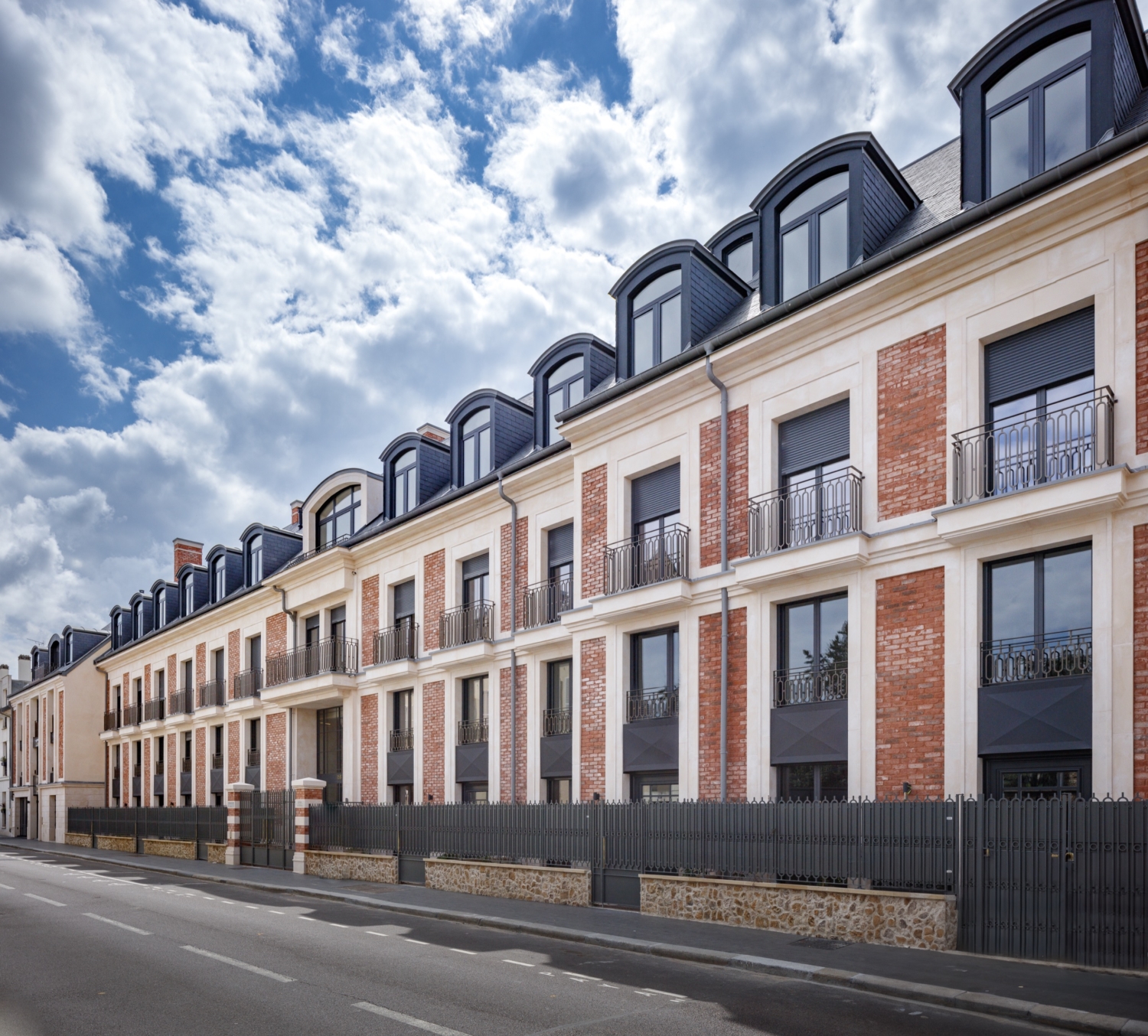 façade La Demeure du Parc à Versailles - projet Esprimm